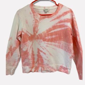 J Crew tie dye sweatshirt